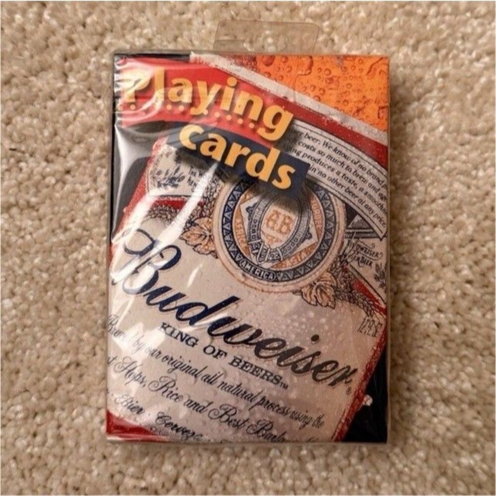 Budweiser Breweriana Playing Cards Deck - Breweriana Theme Playing Cards